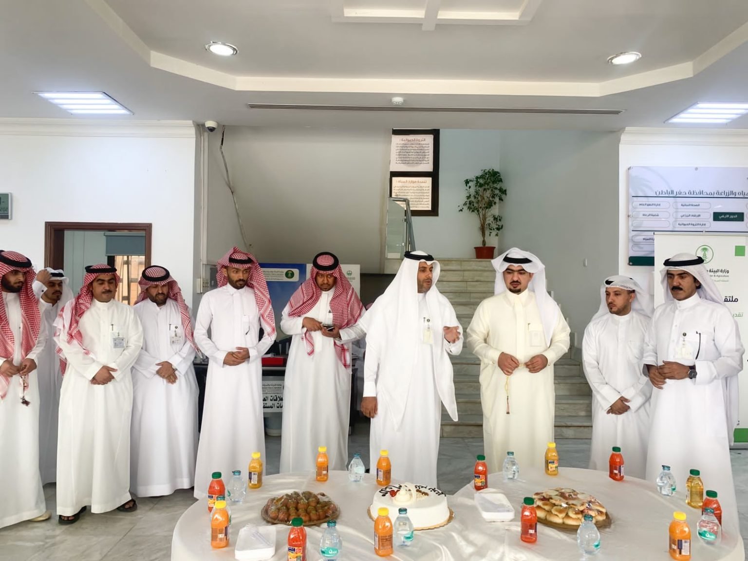 مكتب الزراعة حفرالباطن يقيم حفل معايدة بمناسبة عيد الأضحى المبارك