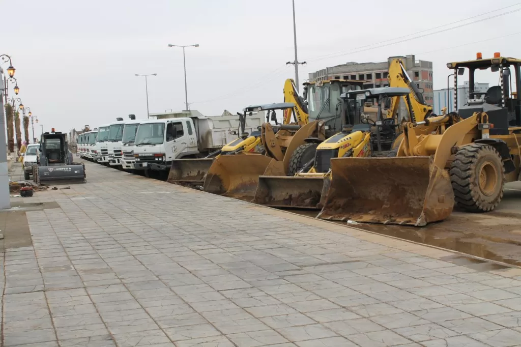 بلدية تربة تكثف استعداداتها لمواجهة الحالة المطرية