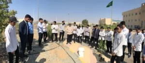 الكلية التقنية برنية تدشن نادي السعودية الخضراء 