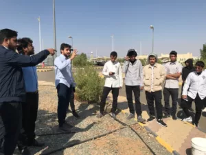 الكلية التقنية برنية تدشن نادي السعودية الخضراء 