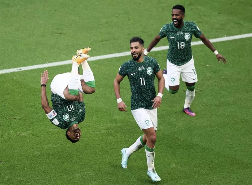 المنتخب السعودي يصعد مركزين في تصنيف "فيفا" بعد كأس العالم 2022