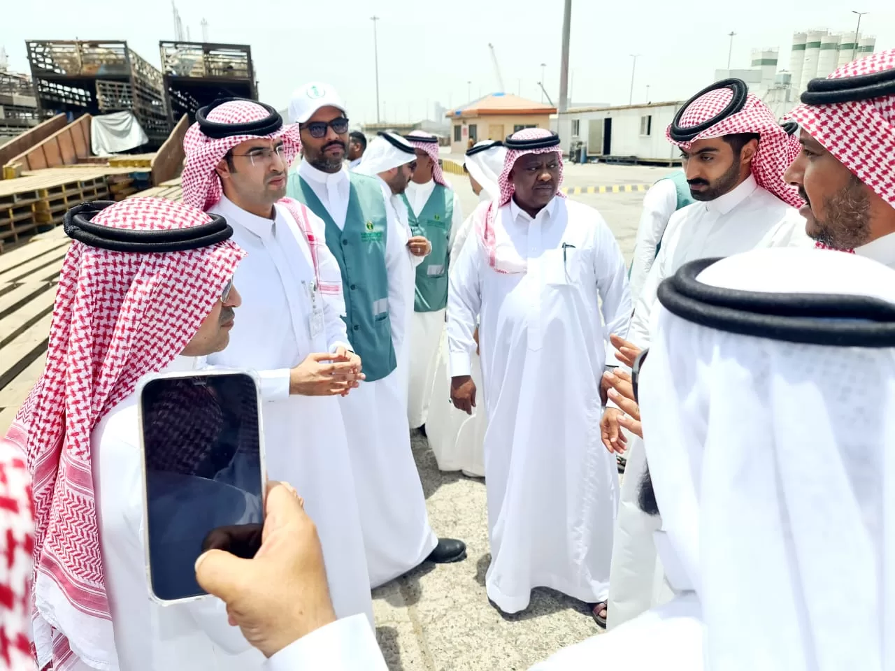 "البيئة" تتفقّد محاجرها ومختبراتها بميناء جدة الإسلامي للوقوف على جاهزيتها لموسم الحج