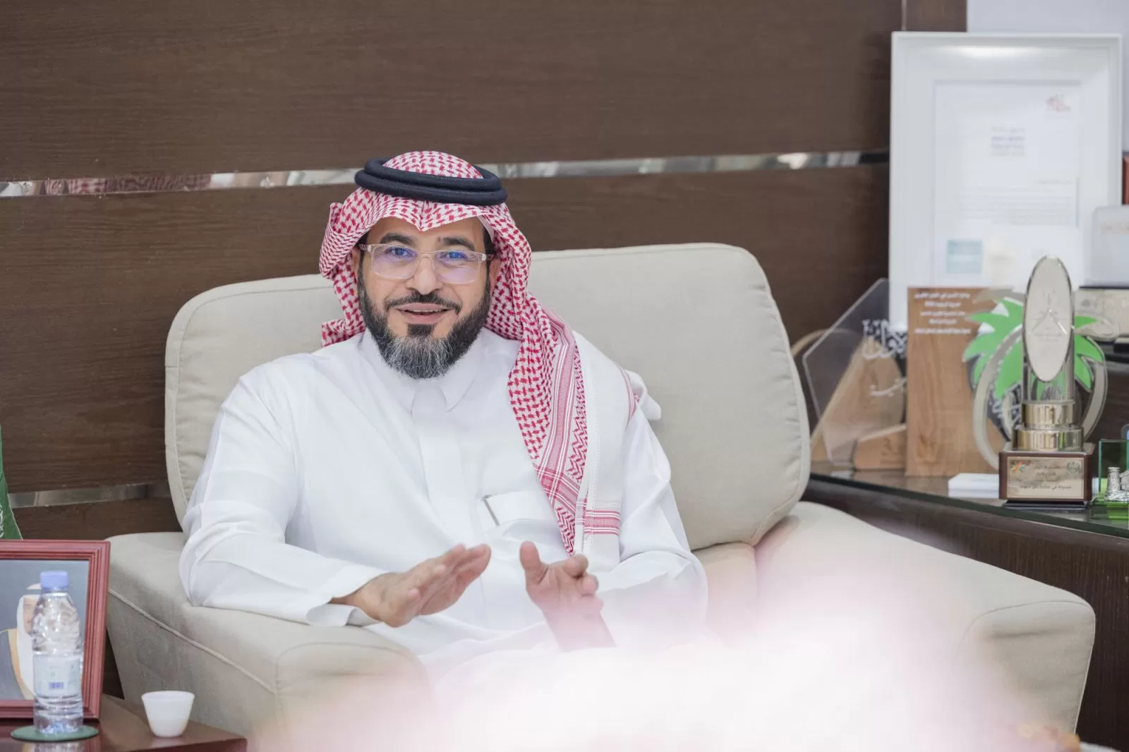 الرئيس التنفيذي لتنمية القطاع غير الربحي في زيارة لتراؤف