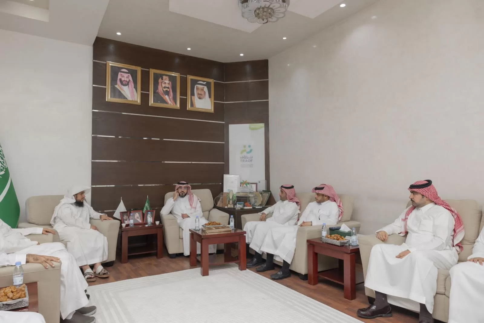 الرئيس التنفيذي لتنمية القطاع غير الربحي في زيارة لتراؤف