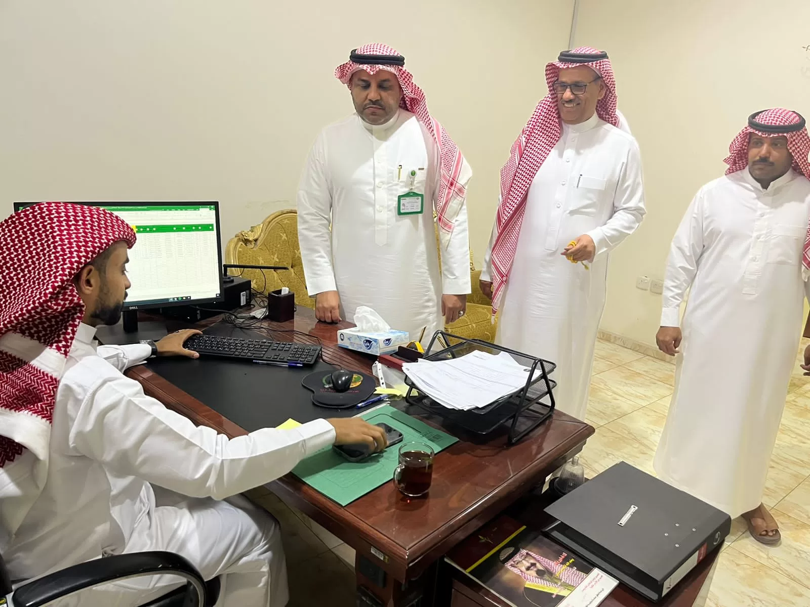 الغامدي يباشر عمله مديراً لـ "بيئة الكامل"