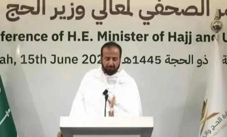 وزير الحج يعلن نجاح خطة تصعيد الحجاج إلى مشعر عرفات في وقت قياسي