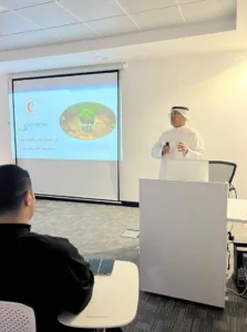هيئة الهلال الأحمر السعودي بالمنطقة الشرقية تقيم محاضرة توعوية بالتعاون مع جمعية أصدقاء البيئة