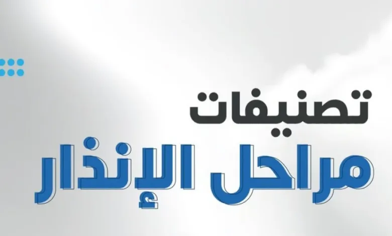 "الأرصاد" توضح مراحل الإنذار.. تنبيهات للتأهب والحذر من التقلبات الجوية