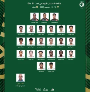 المُنتخب السعودي تحت 21 عامًا يُقيم معسكرًا تدريبيًا في قطر