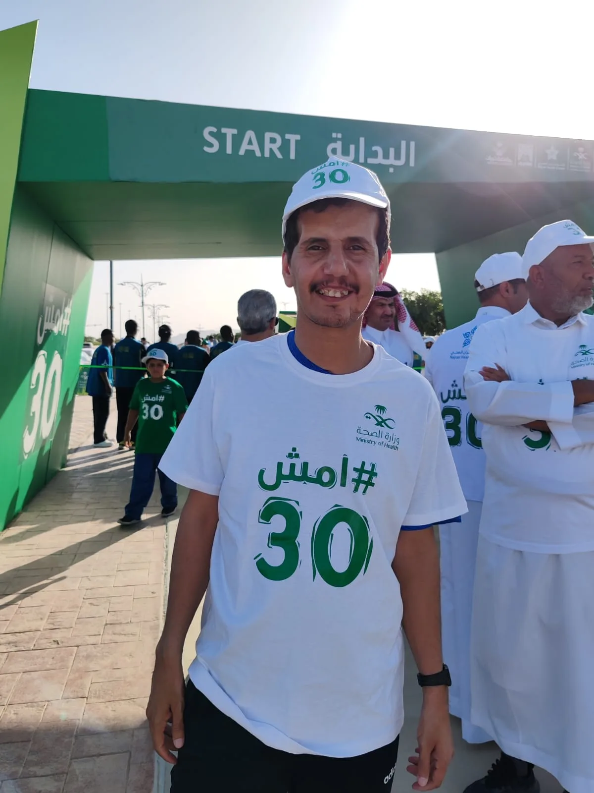 بحضور جماهيري كبير .. انطلاق فعالية "امش 30 "بنجران
