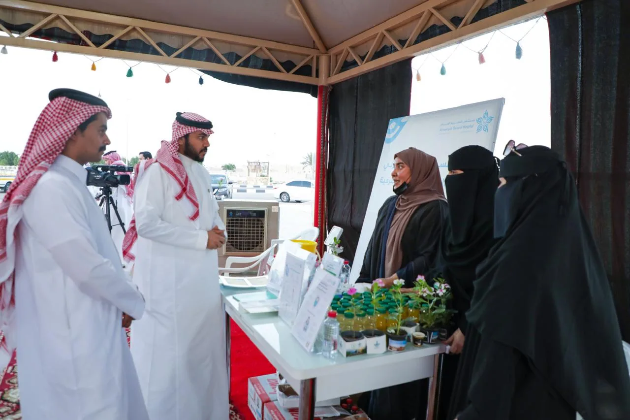 مستشفى النعيرية يشارك في فعاليات اليوم الخليجي للمدن الصحية