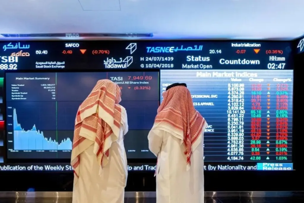مؤشر سوق الأسهم السعودية يغلق منخفضًا عند مستوى 11552 نقطة مؤشر سوق الأسهم السعودية يغلق منخفضًا عند مستوى 11552 نقطة
