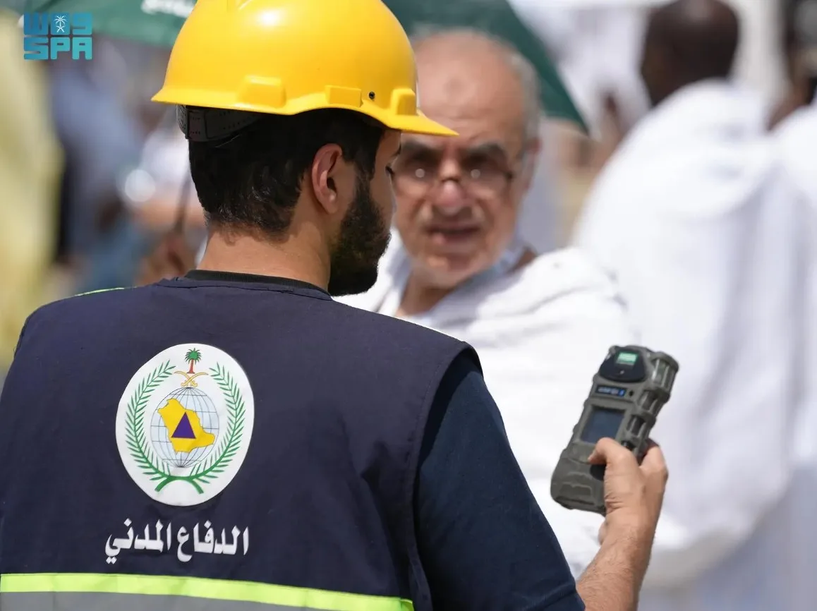 لضمان سلامة الحشود.. جهود متكاملة لقوات الدفاع المدني في يوم عرفة