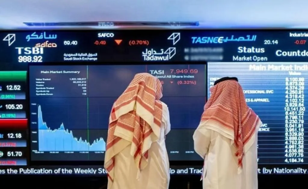 مؤشر سوق الأسهم السعودية يغلق منخفضًا عند مستوى 10591 نقطة
