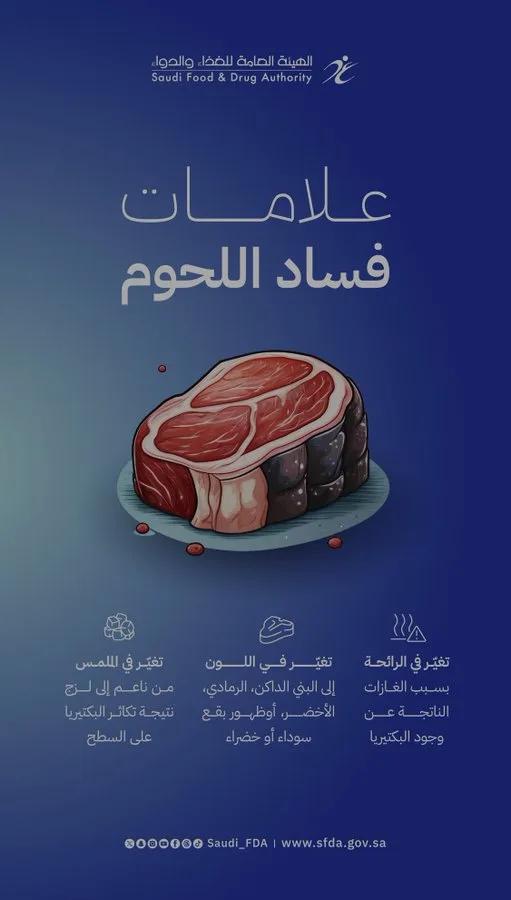 "الغذاء والدواء" تحذر من استهلاك اللحوم الفاسدة - صحيفة البوابة الالكترونية "الغذاء والدواء" تحذر من استهلاك اللحوم الفاسدة