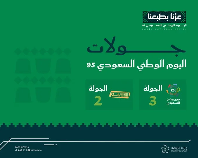 إطلاق اسم جولة "#عزّنا_بطبعنا " على الجولة الثالثة من دوري روشن