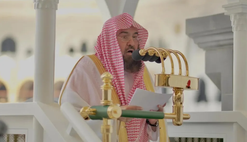 إمام المسجد الحرام: ظلم العباد في الدماء والأموال والأعراض من أشنع أنواع الظلم مَسلكًا