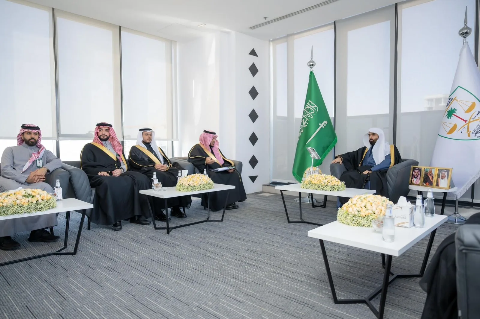 "اليوسف" يطّلع على سير العمل بمحكمة التنفيذ الإدارية بالرياض