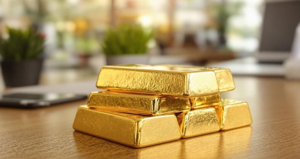 الذهب يصعد بأكثر من 1% مع زيادة الطلب على الملاذات الآمنة