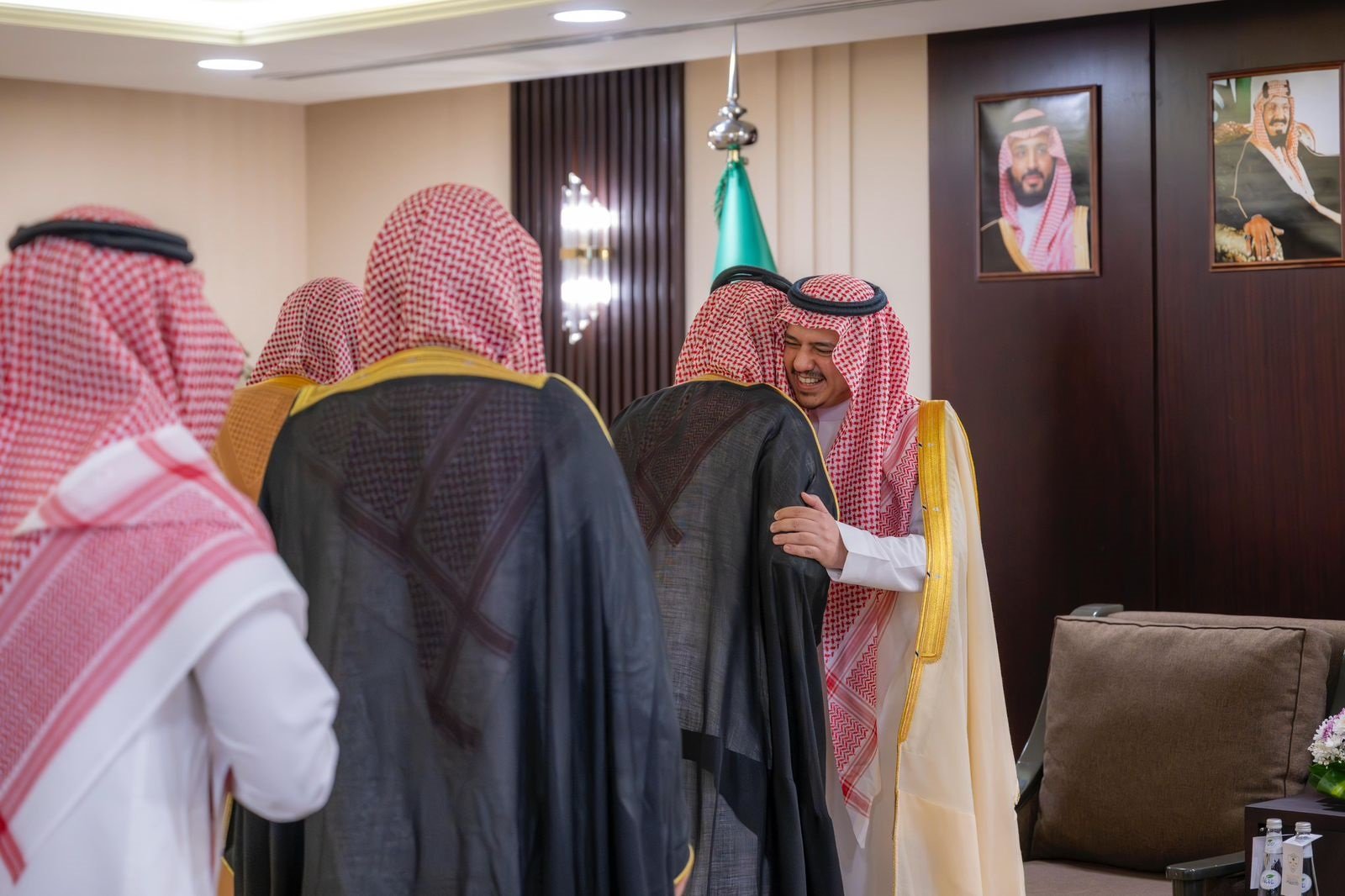 "الأحيدب" يستقبل منسوبي ديوان المظالم بمناسبة تعيينه رئيسًا لديوان المظالم
