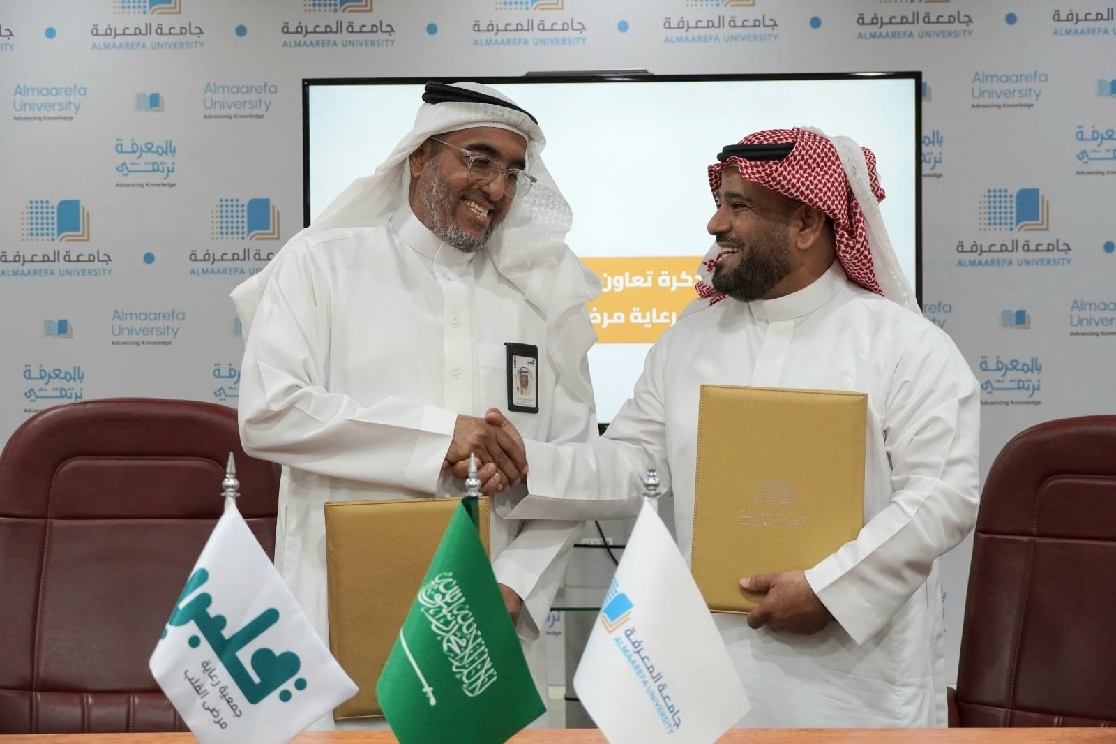شراكة مجتمعية بين جمعية رعاية مرضى القلب قلبي وجامعة المعرفة لدعم التوعية الصحية