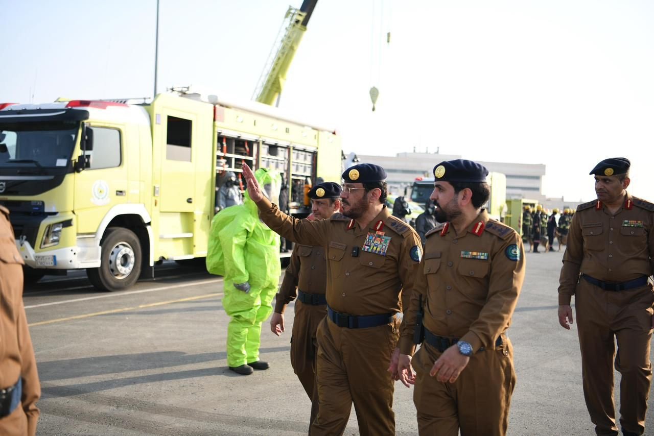 مدير الدفاع المدني يقف ميدانيًا على جاهزية الدفاع المدني في العاصمة المقدسة لشهر رمضان