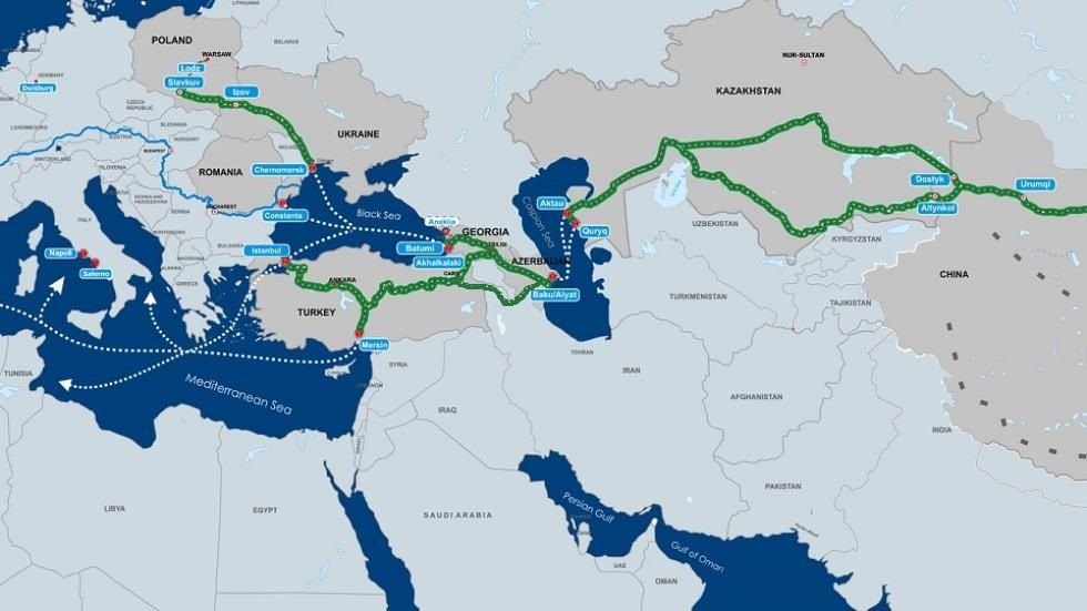 أذربيجان ودول الخليج العربي ممر زنغزور (TRIPP) ورسم خريطة تكامل جيوسياسي جديدة