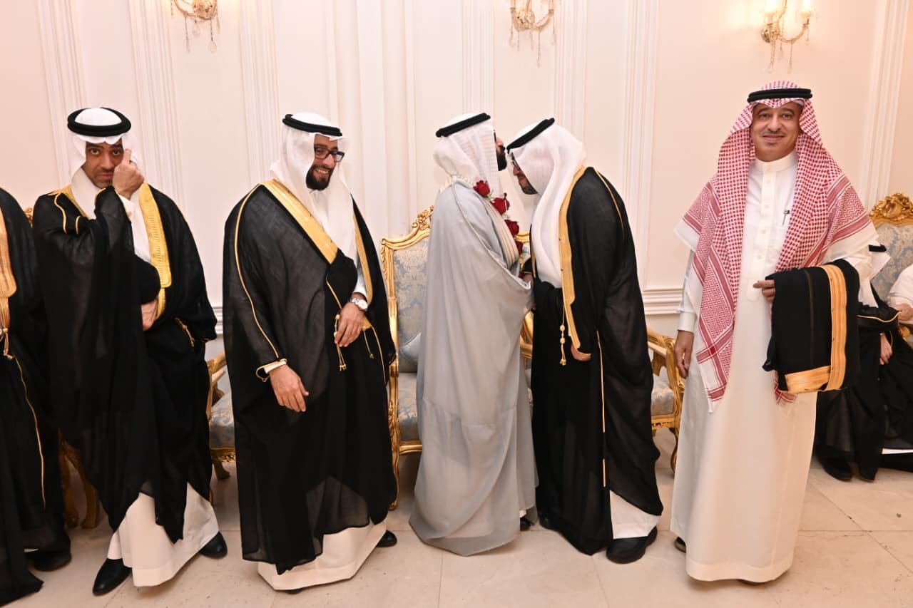 عبدالهادي رزق يدخل القفص الذهبي وسط حضور الاعلامين والرياضيين والوجهاء والأعيان والشخصيات