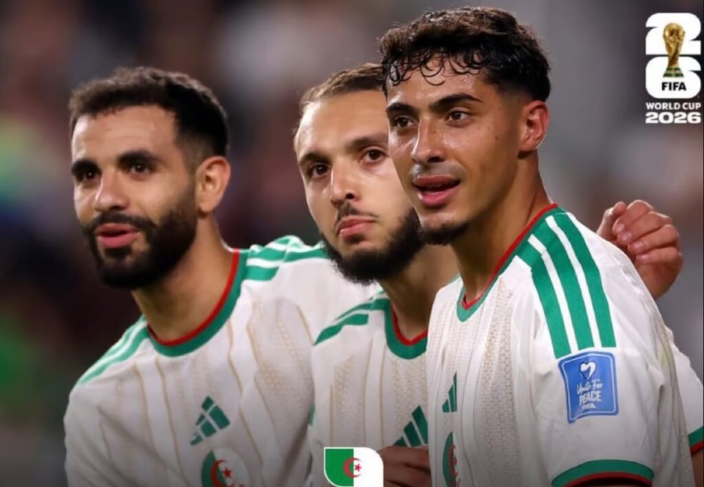 تعادل مثير بين الجزائر والنمسا 3-3 في كأس العالم 2026 تعادل مثير بين الجزائر والنمسا 3-3 في كأس العالم 2026