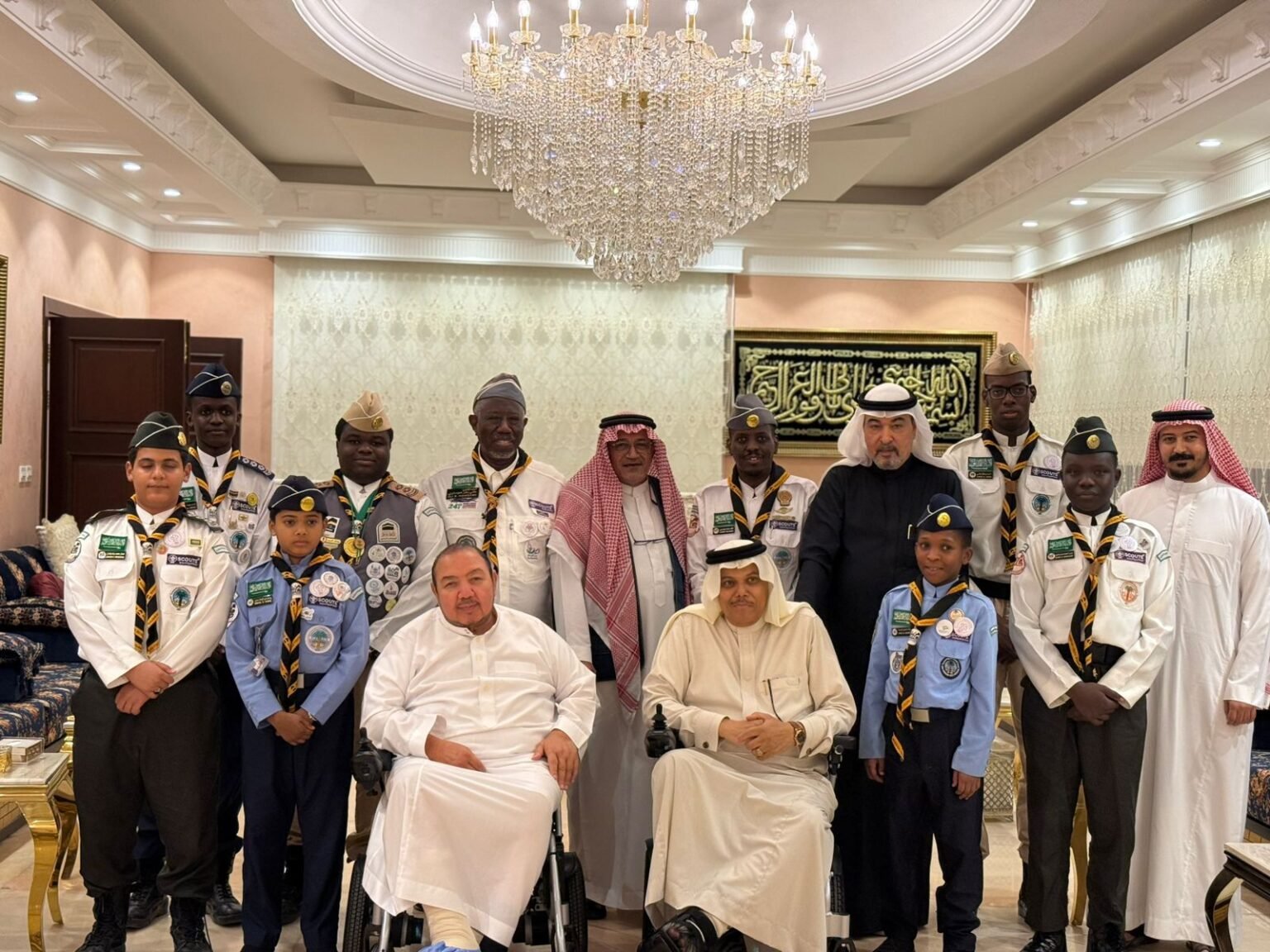 سفينة الأصالة الكشفية ترسو في مرافئ الوفاء بحي الشاطئ