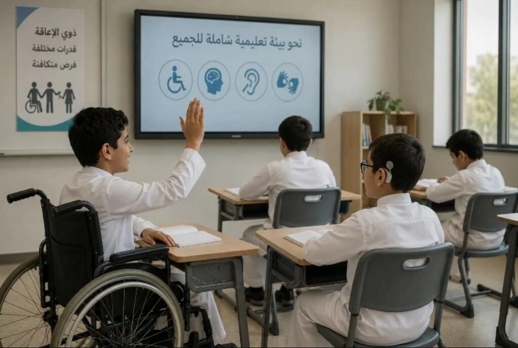 رفع قبول ذوي الإعاقة إلى 40% في المدارس الأهلية والعالمية رفع قبول ذوي الإعاقة إلى 40% في المدارس الأهلية والعالمية