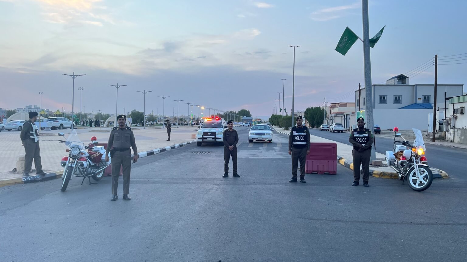 مرور تربة يرفع جاهزيته لتنظيم الحركة المرورية بمواقع فعاليات اليوم الوطني