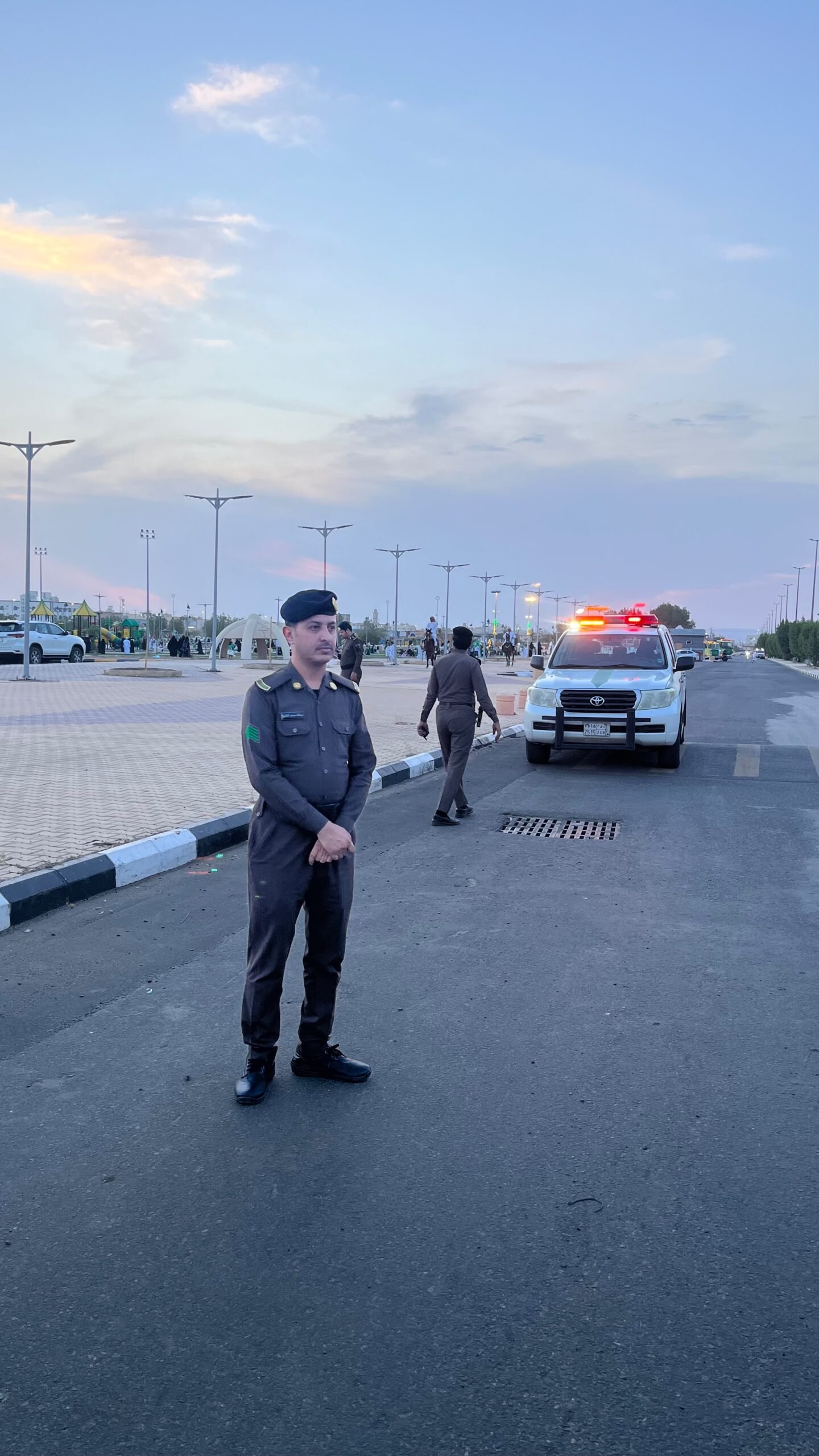 مرور تربة يرفع جاهزيته لتنظيم الحركة المرورية بمواقع فعاليات اليوم الوطني