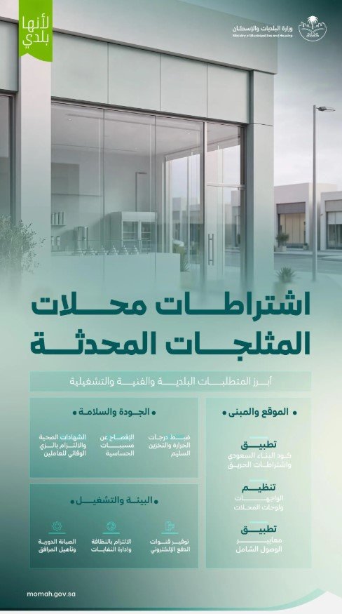 تحديث اشتراطات محلات الآيس كريم.. تنظيم جديد ومتطلبات للسلامة الغذائية