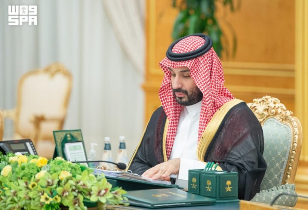 ولي العهد يرأس جلسة مجلس الوزراء في الرياض