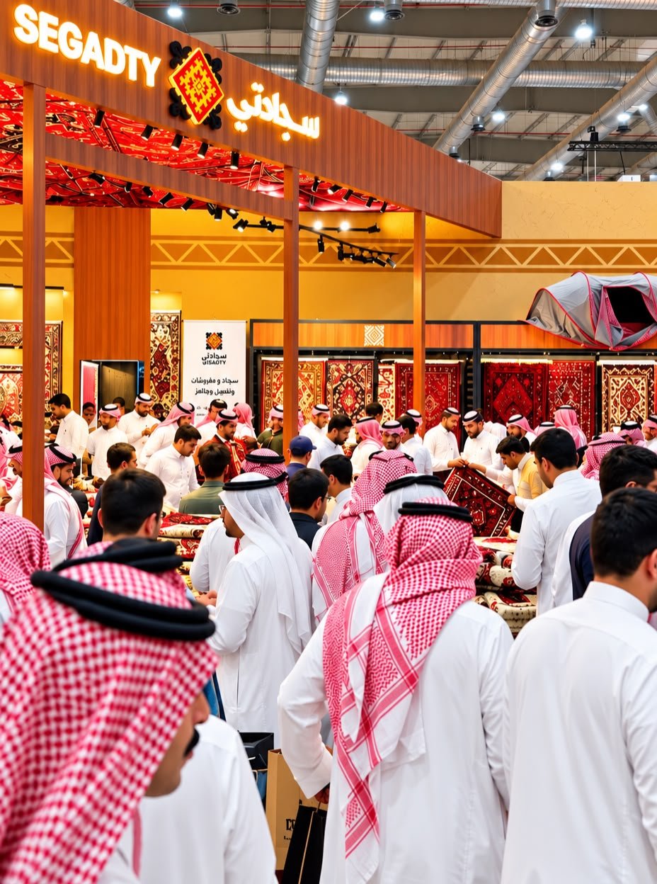 «شركة سجادتي» تسجل حضورًا لافتًا في معرض الصقور والصيد السعودي الدولي 2026 وتستعرض أحدث منتجات الرحلات والبر