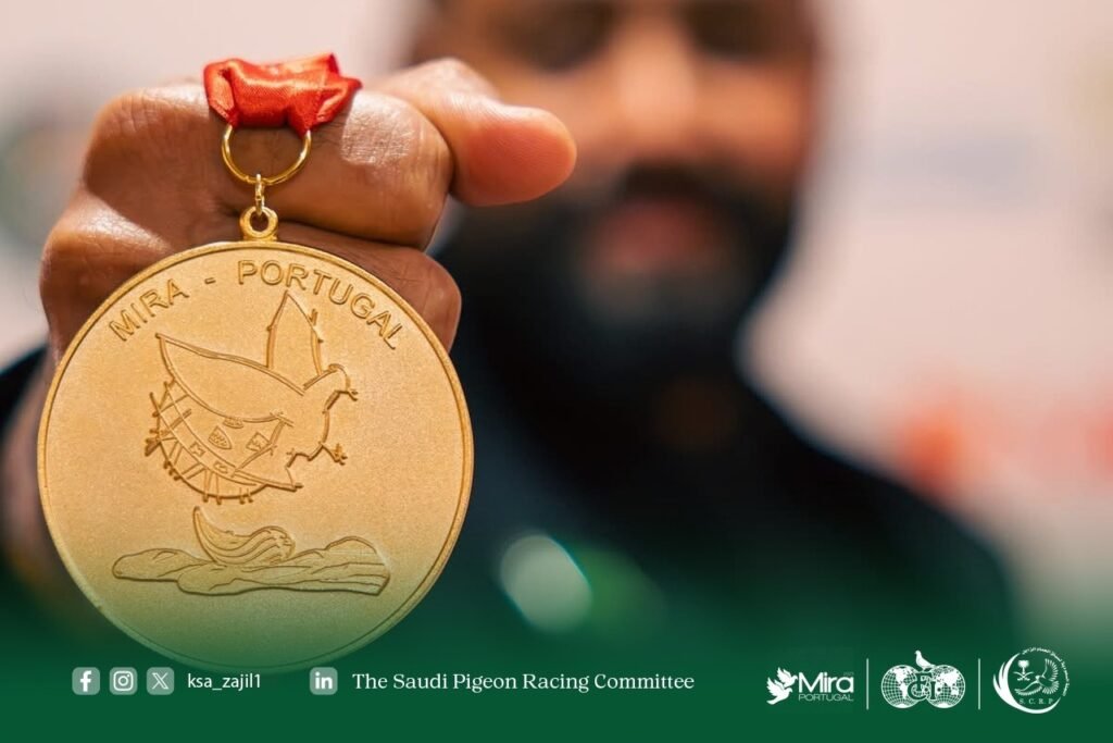 الفريق السعودي لسباق الحمام الزاجل يحصد المركز الأول عالميًا في بطولة العالم بالبرتغ