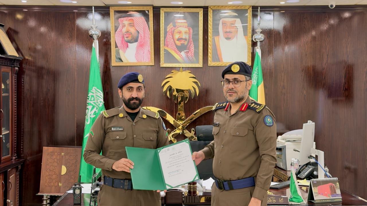 مدني تربة يكرّم عددًا من منسوبيه تقديرًا لجهودهم