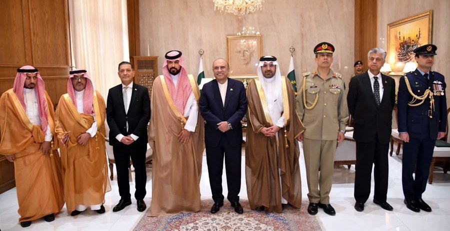 الدكتور راجح بن طامي البقمي يقدم أوراق اعتماده سفير خادم الحرمين الشريفين لدى جمهورية باكستان الإسلامية